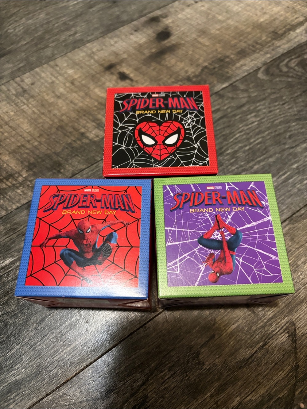McDonald's Spider-Man Brand New Happy Meal toys bundle of 3
